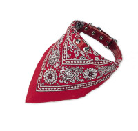 Collar scarf red